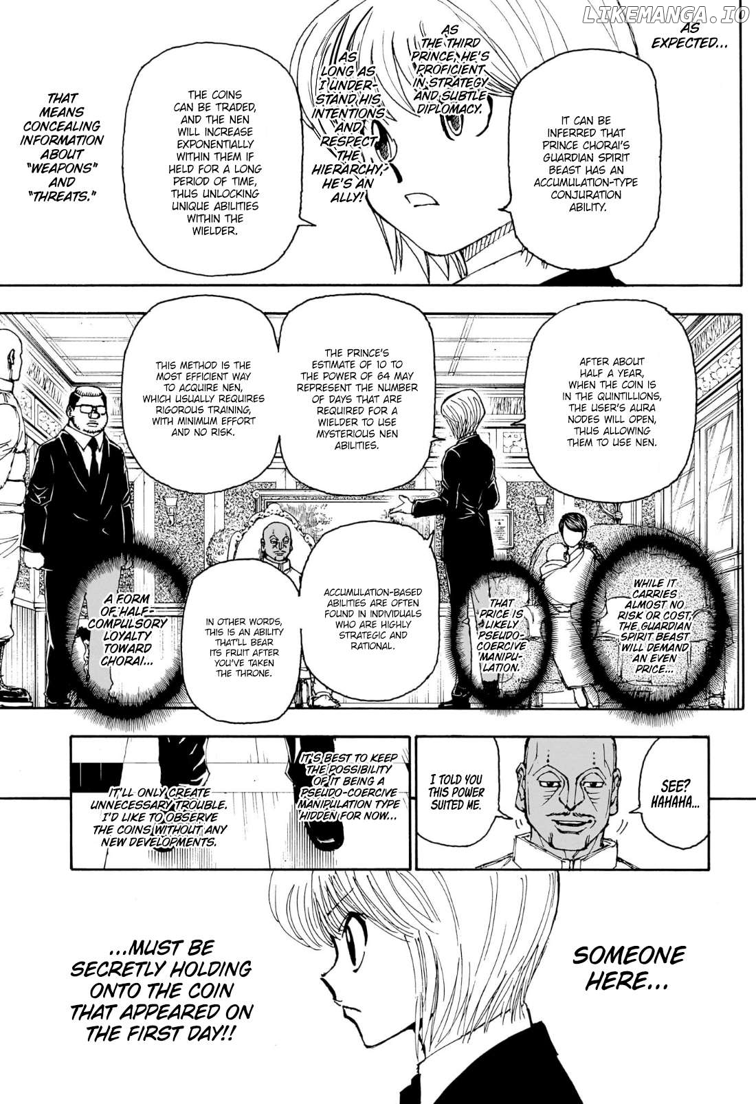 Hunter x Hunter, Chapter 404 image 04